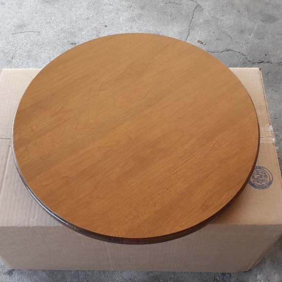 Lazy Susan Tell City Chair Company Maple 19 5
